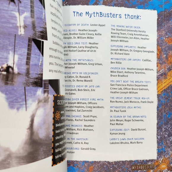 Mythbusters Book-The Explosive Truth - Picture 3 of 6